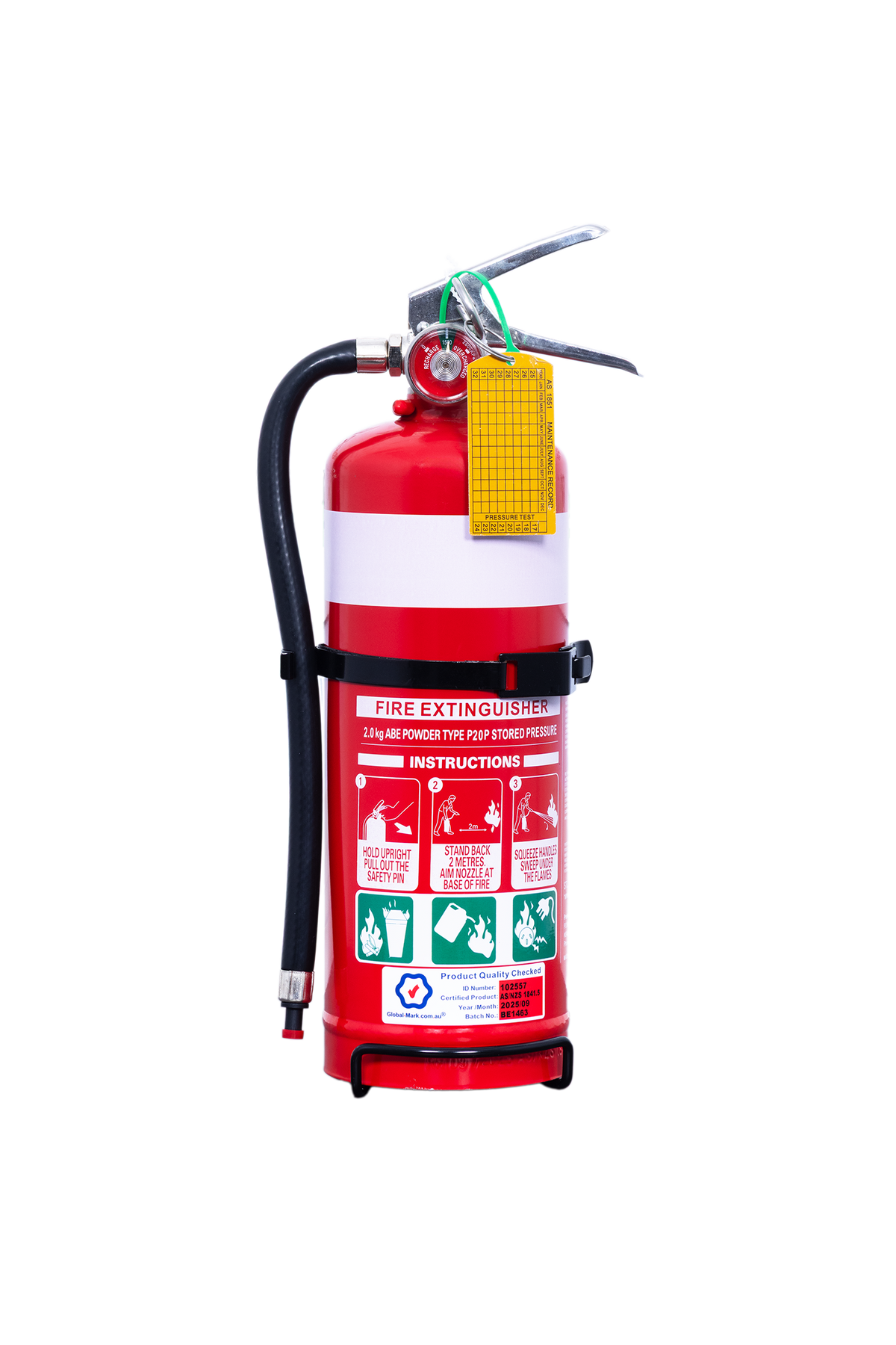 2.0kg Dry Chemical ABE Extinguisher