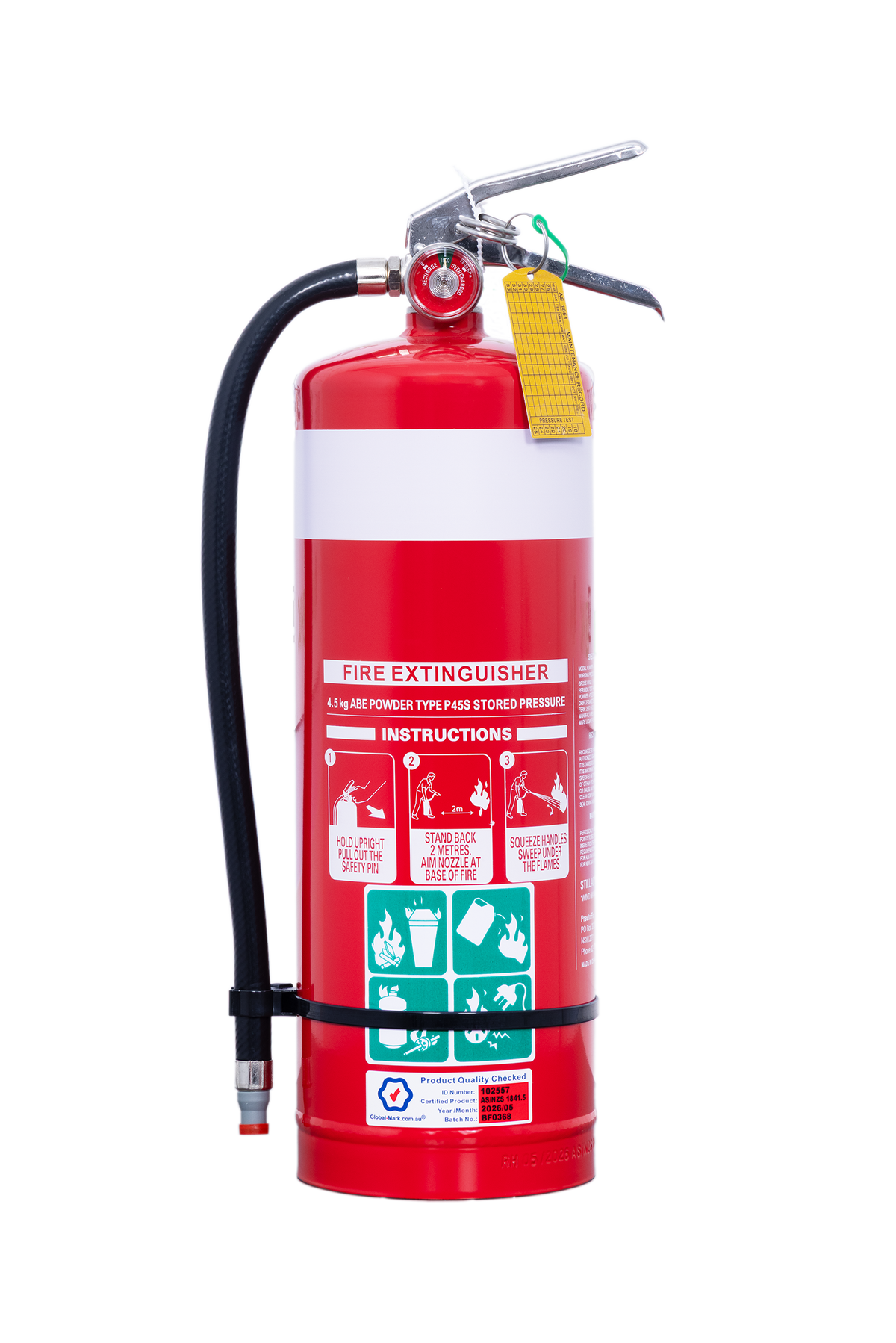 4.5kg Dry Chemical ABE Extinguisher
