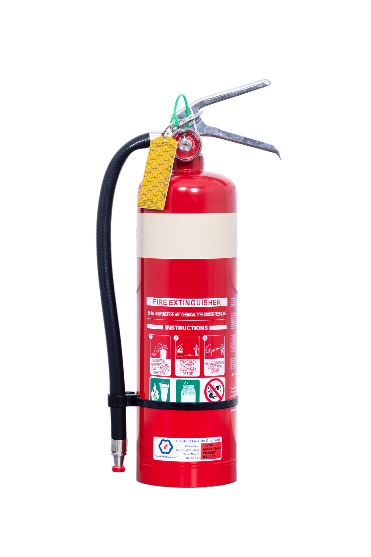 2.0 Litre - Wet Chemical Extinguisher