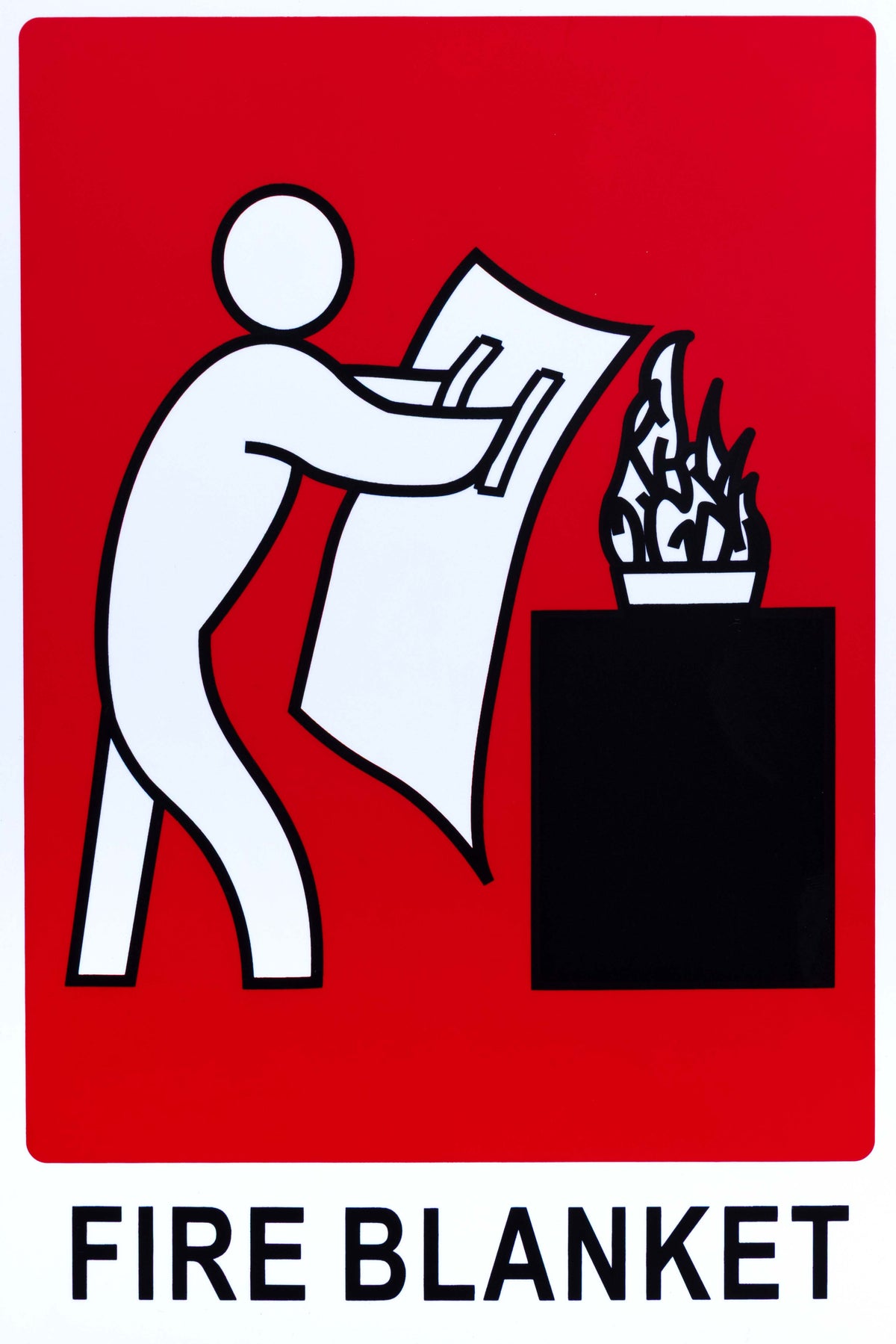 Fire Blanket Location Sign